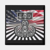 “EOD Master Blaster” Herdenkingsgeschenk Magneet (Voorkant)