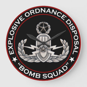 EOD Master "Bomb Squad" Grote Klok