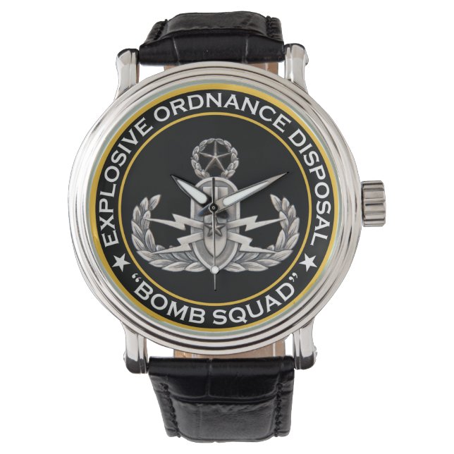 EOD Master Bomb Squad Horloge (Voorkant)
