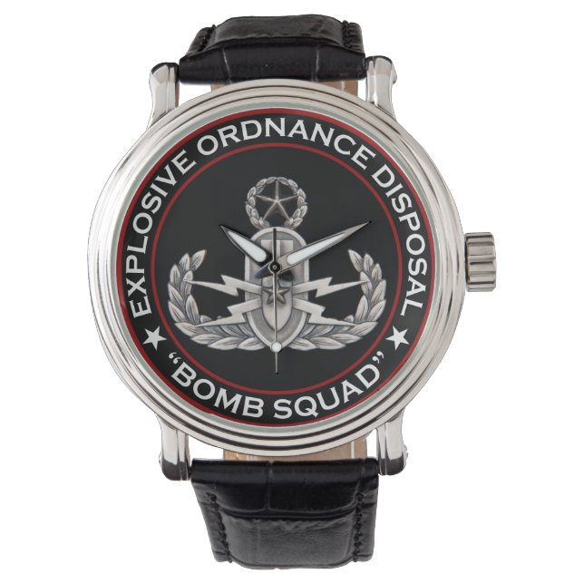 EOD Master Bomb Squad Horloge (Voorkant)