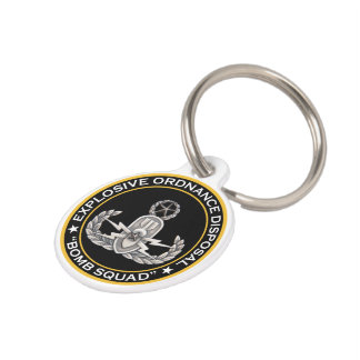 EOD Master Bomb Squad Huisdierpenning