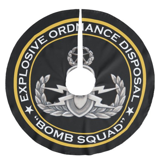 EOD Master Bomb Squad Kerstboom Rok (Voorkant)