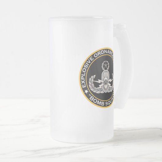 EOD Master Bomb Squad Matglas Bierpul (Voorkant rechts)