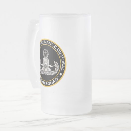 EOD Master Bomb Squad Matglas Bierpul (Voorkant links)