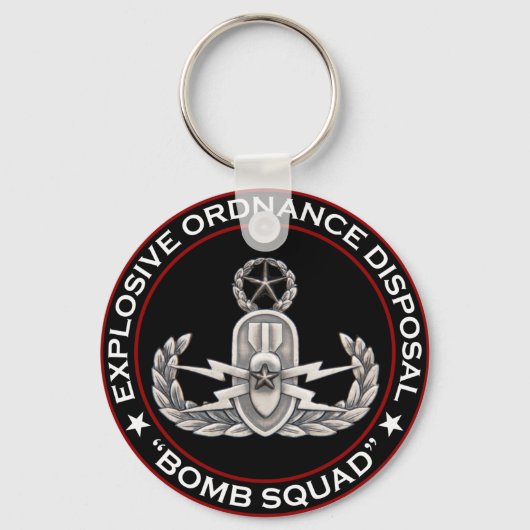 EOD Master "Bomb Squad" Sleutelhanger (Voorkant)