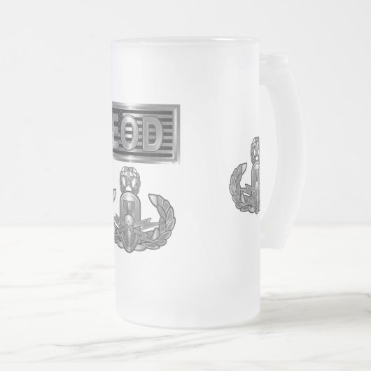 EOD Master Explosive Ordnance Disposance Matglas Bierpul (Voorkant rechts)