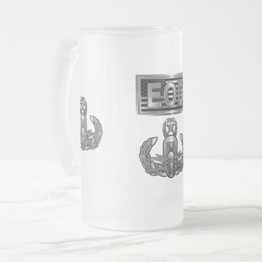 EOD Master Explosive Ordnance Disposance Matglas Bierpul (Voorkant links)