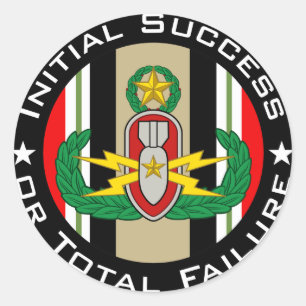 EOD Master in kleur OIF ISoTF Ronde Sticker