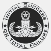 EOD Master ISoTF Ronde Sticker (Voorkant)