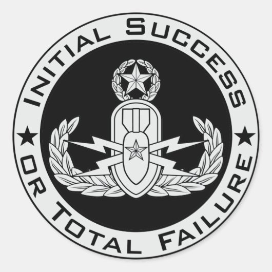 EOD Master ISoTF Ronde Sticker (Voorkant)