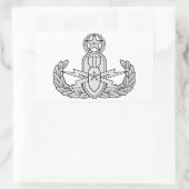 EOD Master Rechthoekige Sticker (Tas)