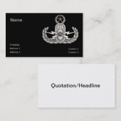 EOD Master Visitekaartje (Voorkant / Achterkant)