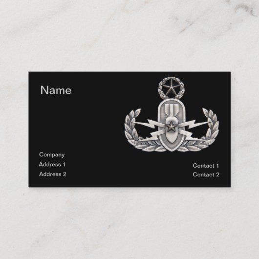 EOD Master Visitekaartje (Voorkant)