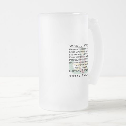 EOD Master WWII Matglas Bierpul (Voorkant rechts)