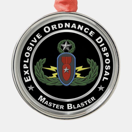 EOD METALEN ORNAMENT (Voorkant)