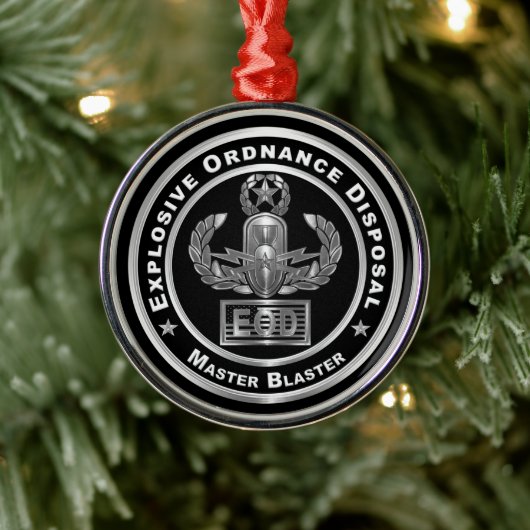 EOD METALEN ORNAMENT (Boom)