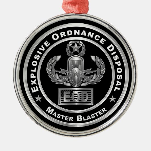 EOD METALEN ORNAMENT (Voorkant)