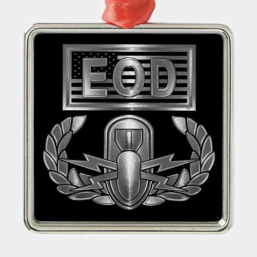 EOD METALEN ORNAMENT (Voorkant)