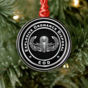 EOD METALEN ORNAMENT