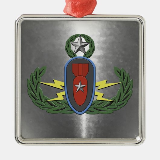 EOD METALEN ORNAMENT (Voorkant)