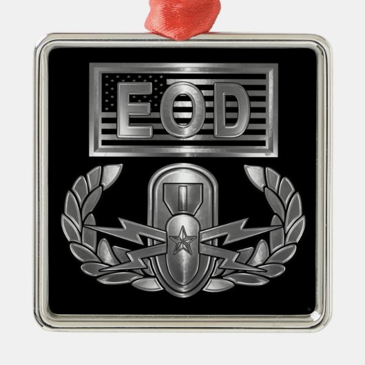 EOD METALEN ORNAMENT (Voorkant)