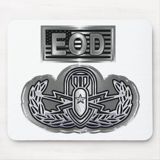 EOD Onschadelijk maken van explosieven  Muismat (Voorkant)