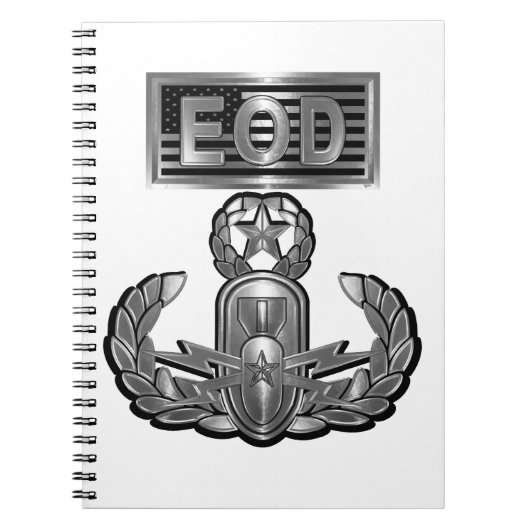EOD Onschadelijk maken van explosieven Notitieboek (Voorkant)