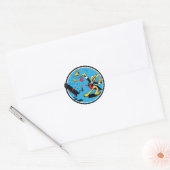 EOD Rabbit Ronde Sticker (Envelop)