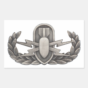 EOD RECHTHOEKIGE STICKER