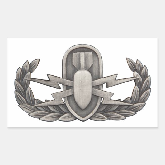 EOD RECHTHOEKIGE STICKER (Voorkant)