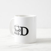 EOD-schedel Koffiemok (Voorkant links)
