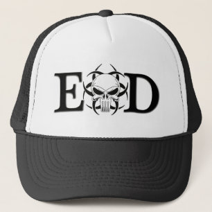 EOD-schedel Trucker Pet