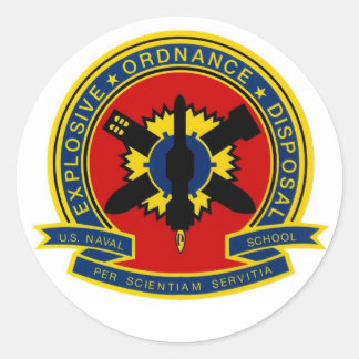 EOD School Ronde Sticker