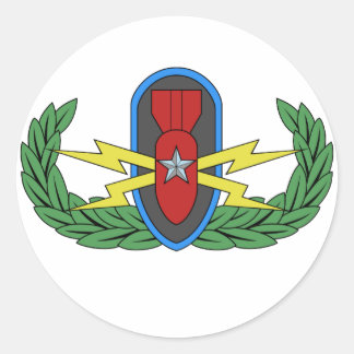 EOD Senior Badge Stickers