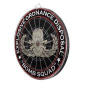 EOD Senior "Bomb Squad" Dartbord (Voorkant Rechts)