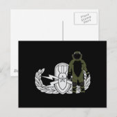 EOD Senior Bomb Suit Briefkaart (Voorkant / Achterkant)