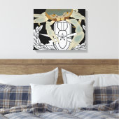 EOD Senior Crab Canvas Afdruk (Insitu (Slaapkamer))
