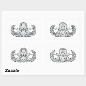 EOD Senior Rechthoekige Sticker (Vel)