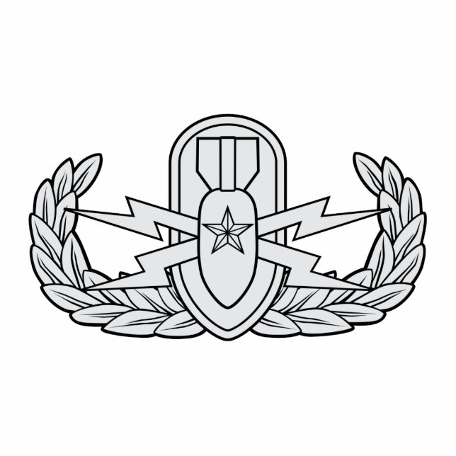 EOD Senior Staand Fotobeeldje (Voorkant)