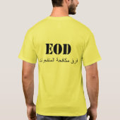EOD Senior T-shirt (Achterkant)