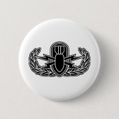 EOD stencil Ronde Button 5,7 Cm (Voorkant)