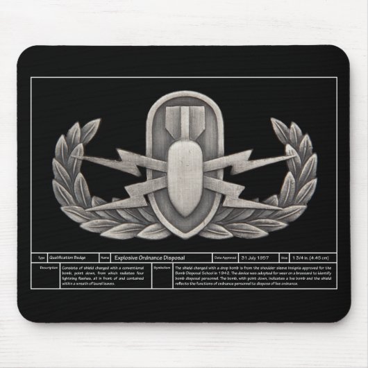 EOD Technical 2 Muismat (Voorkant)