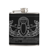 EOD Technical Drawing white Heupfles (Voorkant)