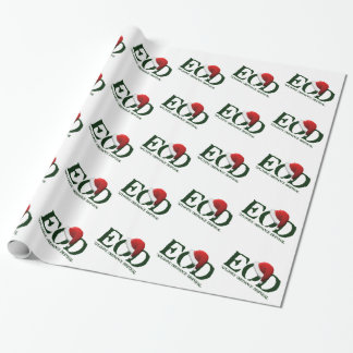 EOD Wrapping Paper met Santa hat Cadeaupapier