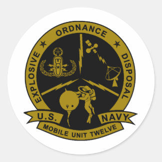 EODMU12 RONDE STICKER