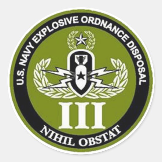 EODMU3 RONDE STICKER (Voorkant)