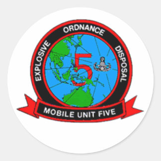 EODMU5 RONDE STICKER
