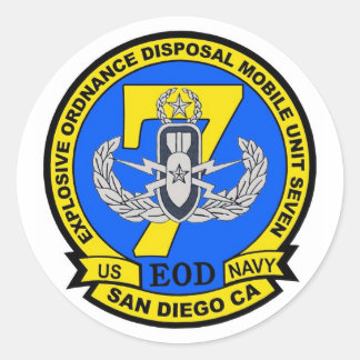 EODMU7 Ver 1 Ronde Sticker