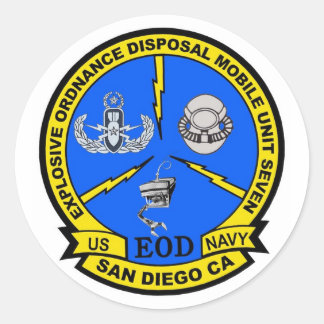 EODMU7 Ver 2 Ronde Sticker