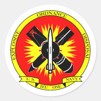 EODTEU1 RONDE STICKER